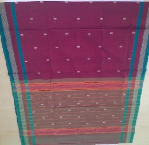 ARUPPUKOTTAI 60S COTTON SAREES WITH BLOUSE